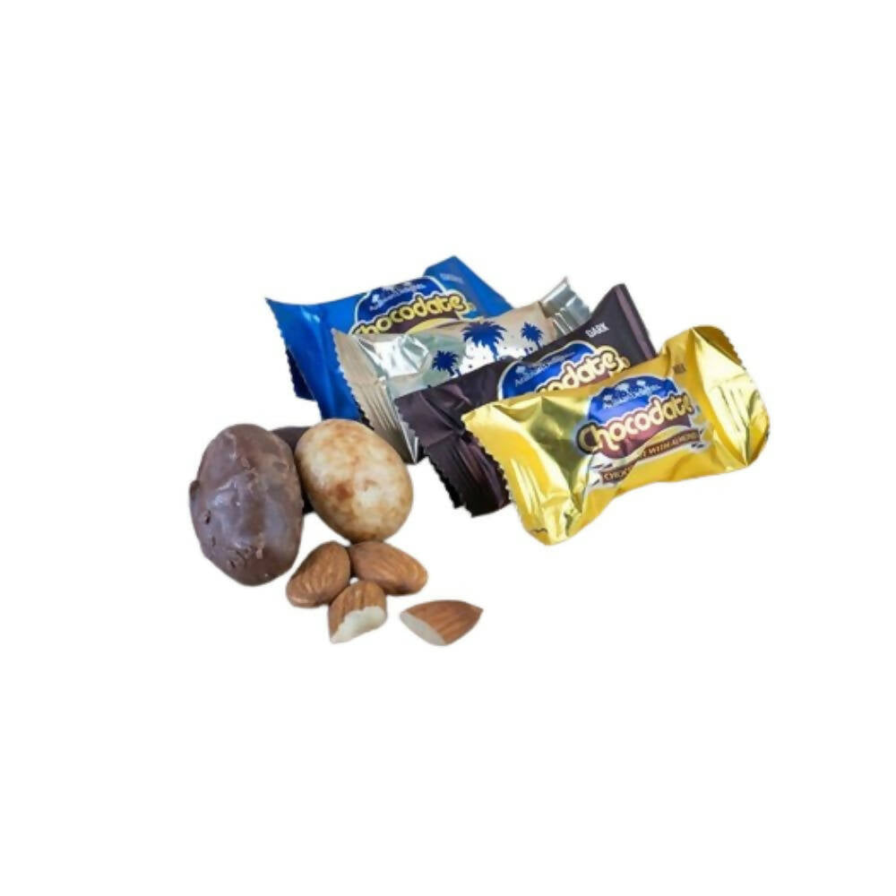 Buy Ajfan Dates With Chocolate Premium Saudi Arabian Dates from DrMediCart, Ship from India to USA