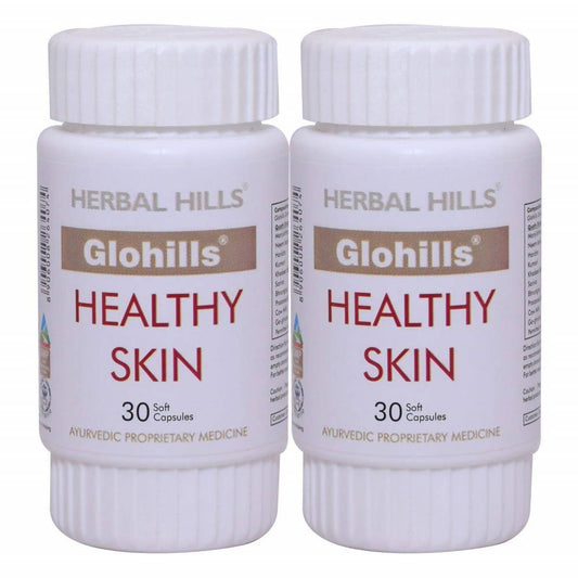 Buy Herbal Hills Glohills Healthy Skin Capsules from DrMediCart, Ship from India to USA