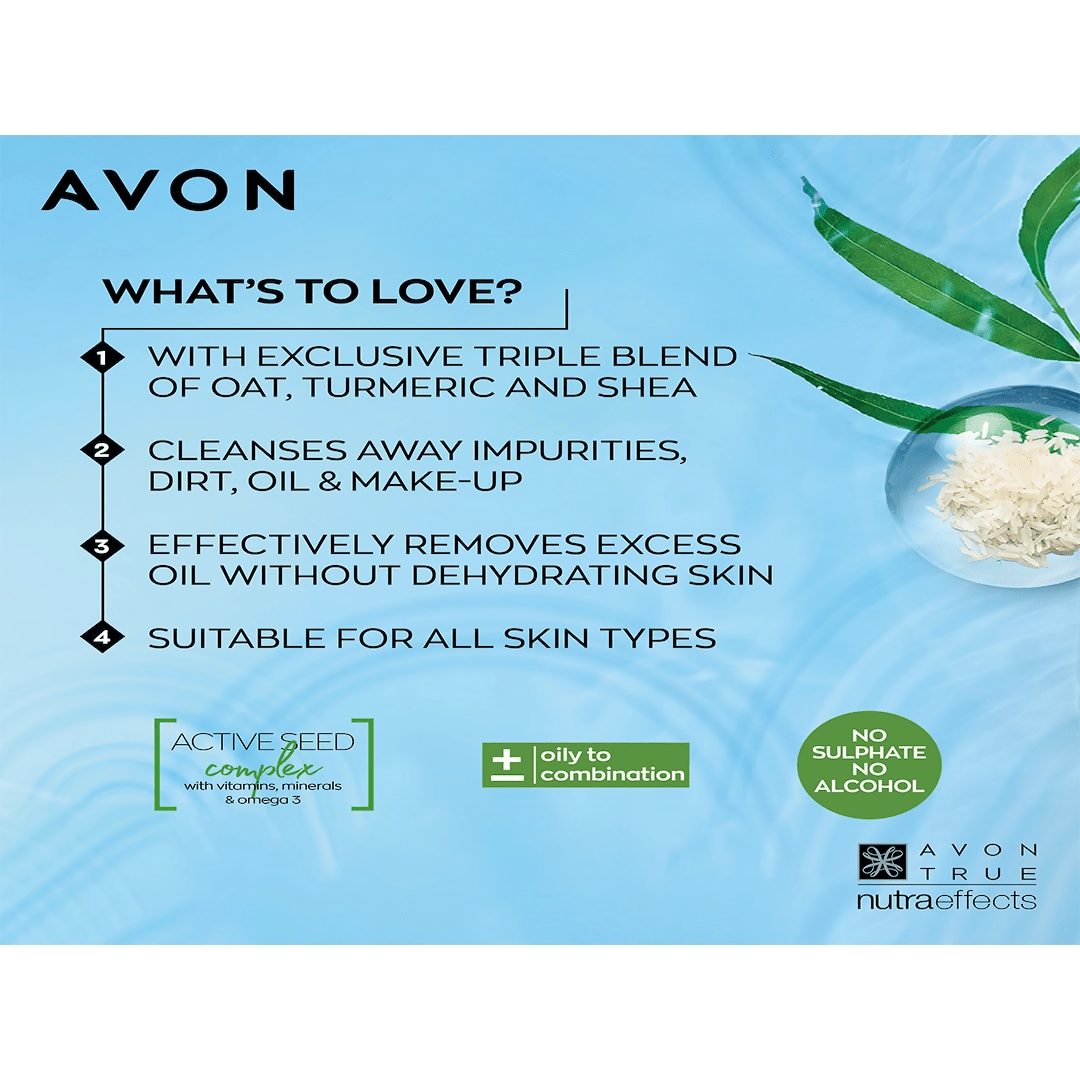 Avon Nutraeffects Matte Fluffy Foam Face Cleanser - DrMediCart