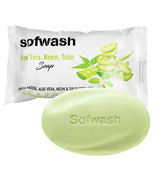 Buy Modicare Sofwash Aloe Vera Neem Tulsi Soap from DrMediCart, Ship from India to USA