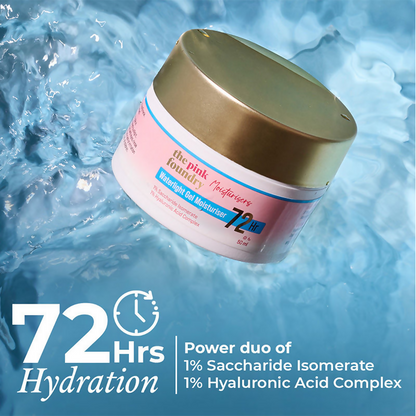 The Pink Foundry 72Hr Waterlight Gel Moisturiser
