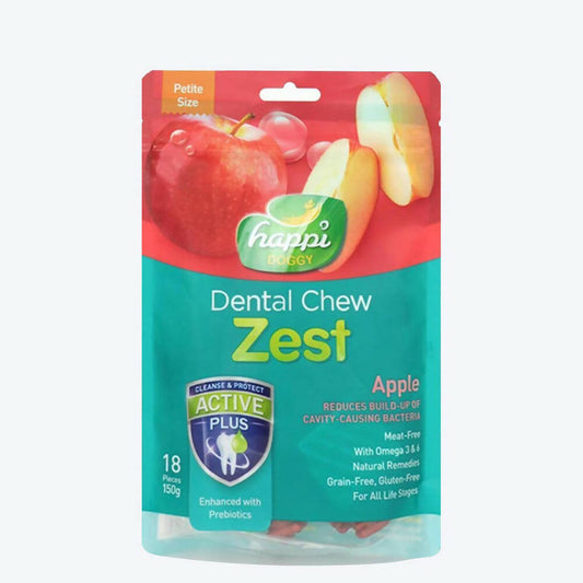 Buy Happi Doggy Dental Chew Zest - Apple