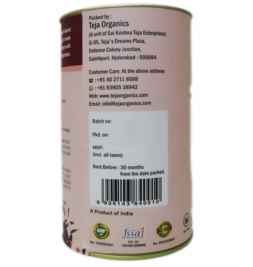 Teja Organics Hibiscus Tea - Drmedicart