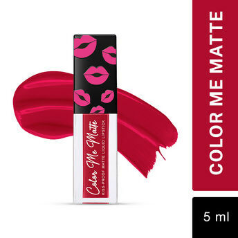 Jaquline USA Color Me Matte Liquid Lipstick  - Sangria Red
