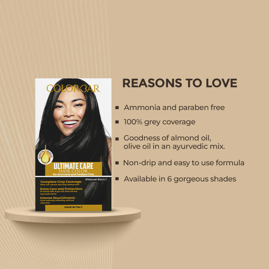Colorbar Hair Color Natural Black - 1 - Drmedicart