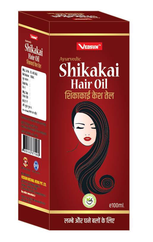 Buy Vedsun Naturals Shikakai Herbal Hair Oil for Women & Men from DrMediCart, Ship from India to USA