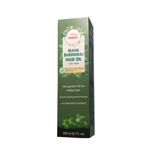 Vedic Midas Maha Bhringraj Hair Oil - DrMediCart