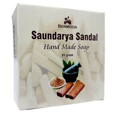 Buy Benmoon Ayurveda Saundarya Sandal Hand Made Soap from DrMediCart, Ship from India to USA