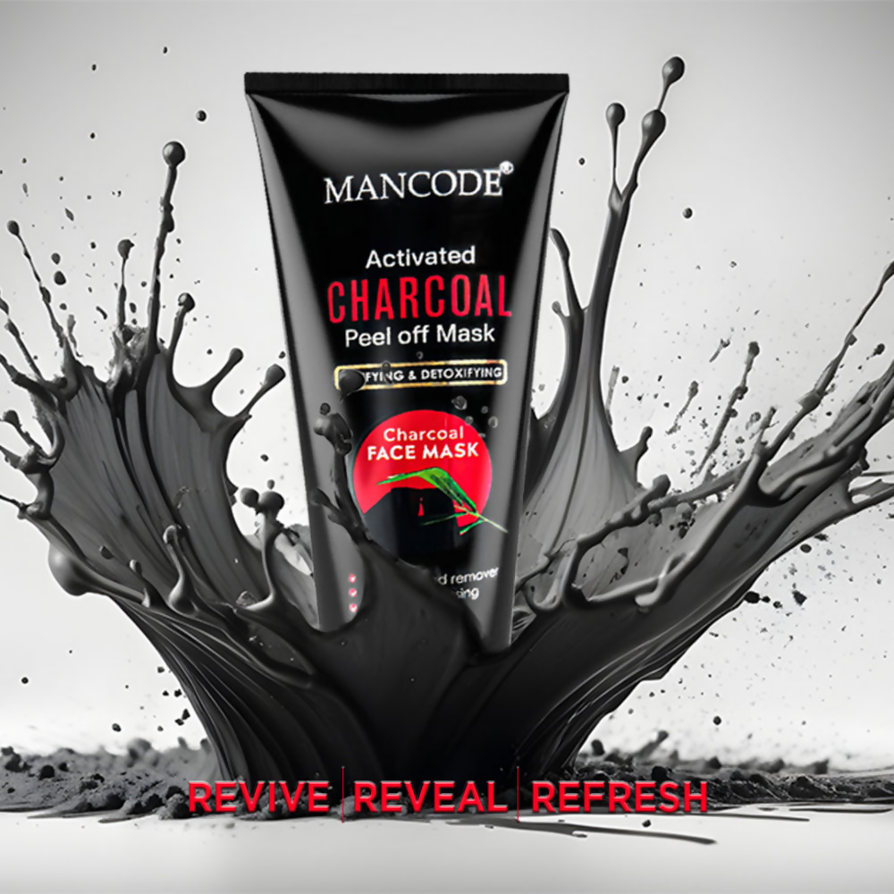 Mancode Activated Charcoal Peel Off Face Mask