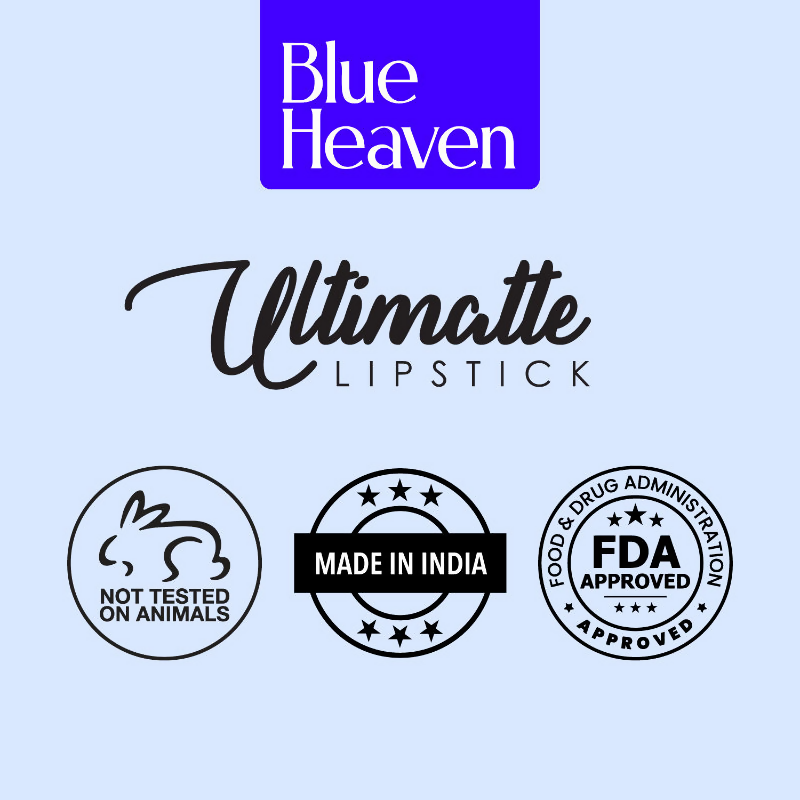 Blue Heaven Ultimatte NonTransfer Long Lasting Lipstick - 06 Pink