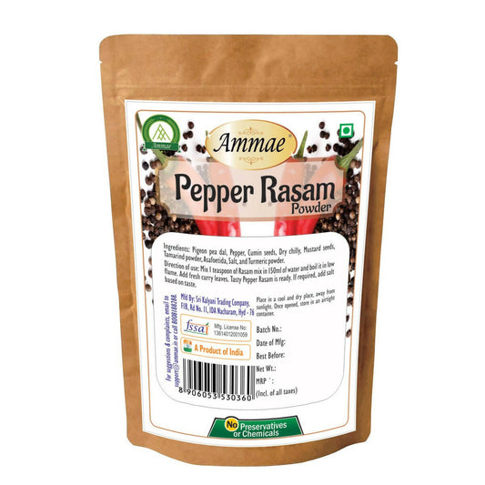 Buy Ammae Pepper Rasam Powder from DrMediCart, Ship from India to USA