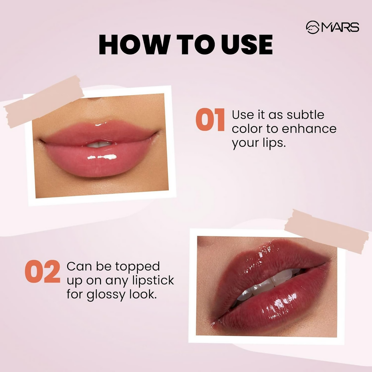 MARS Cosmetics Clear Quartz Tinted Lip Gloss