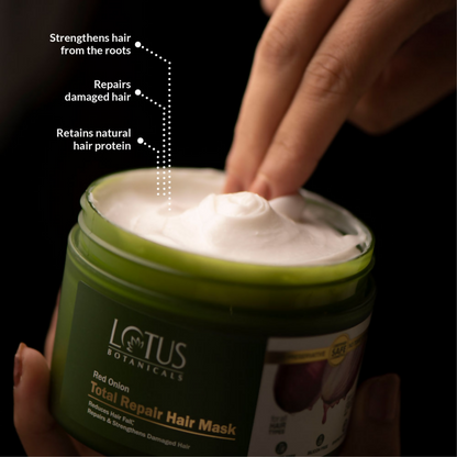 Lotus Botanicals Red Onion Total Repair Hair Mask