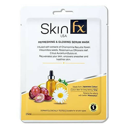 Skin Fx Refreshing & Glowing Serum Mask for Men