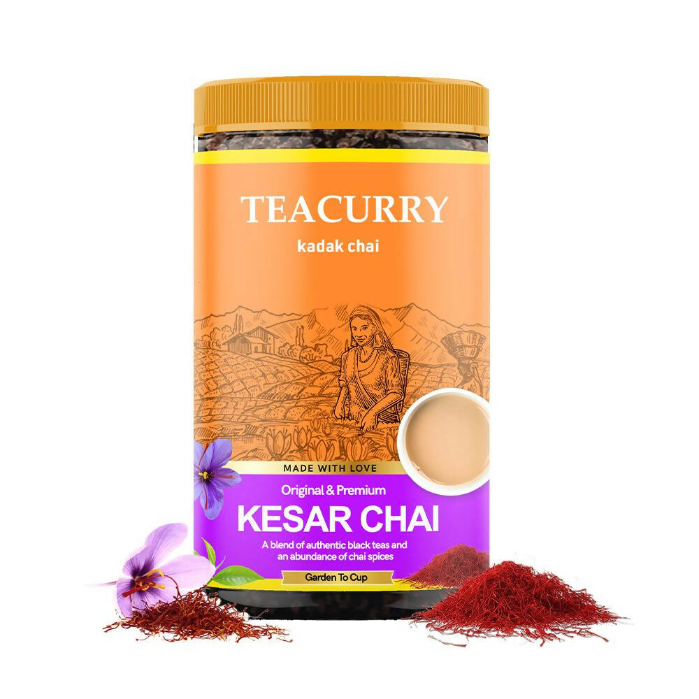 Teacurry Kesar Elaichi Chai Powder - Drmedicart