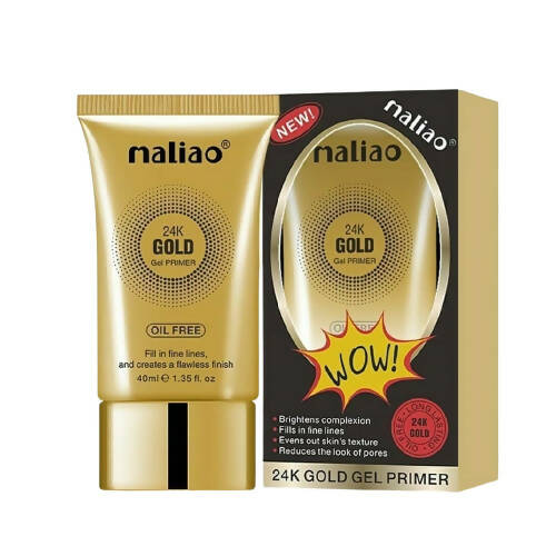 Maliao Professional Matte Look 24K Gold Gel Primer