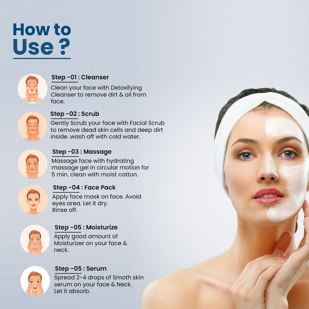 Oxyglow Herbals Diamond Facial Kit