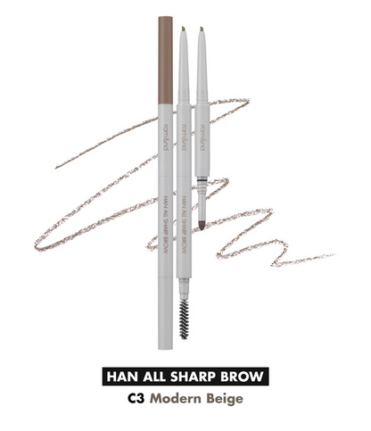Rom&nd Han All Sharp Brow - C3 Modern Beige