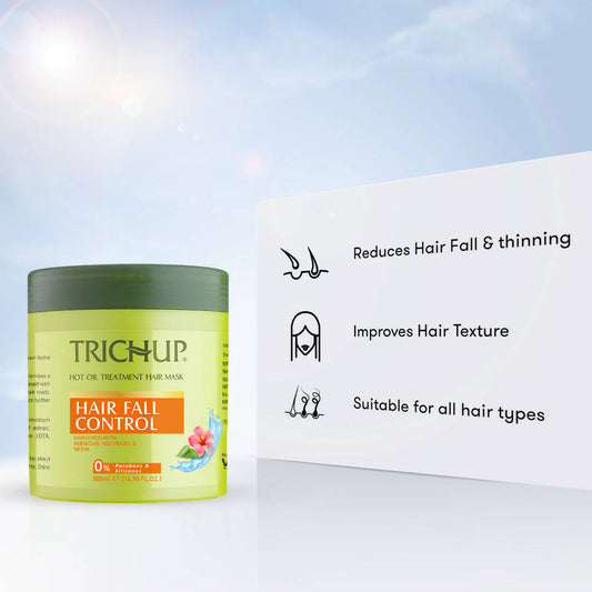 Buy Vasu Healthcare Trichup Hair Fall Control Hot Oil Treatment Hair Mask from DrMediCart, Ship from India to USA