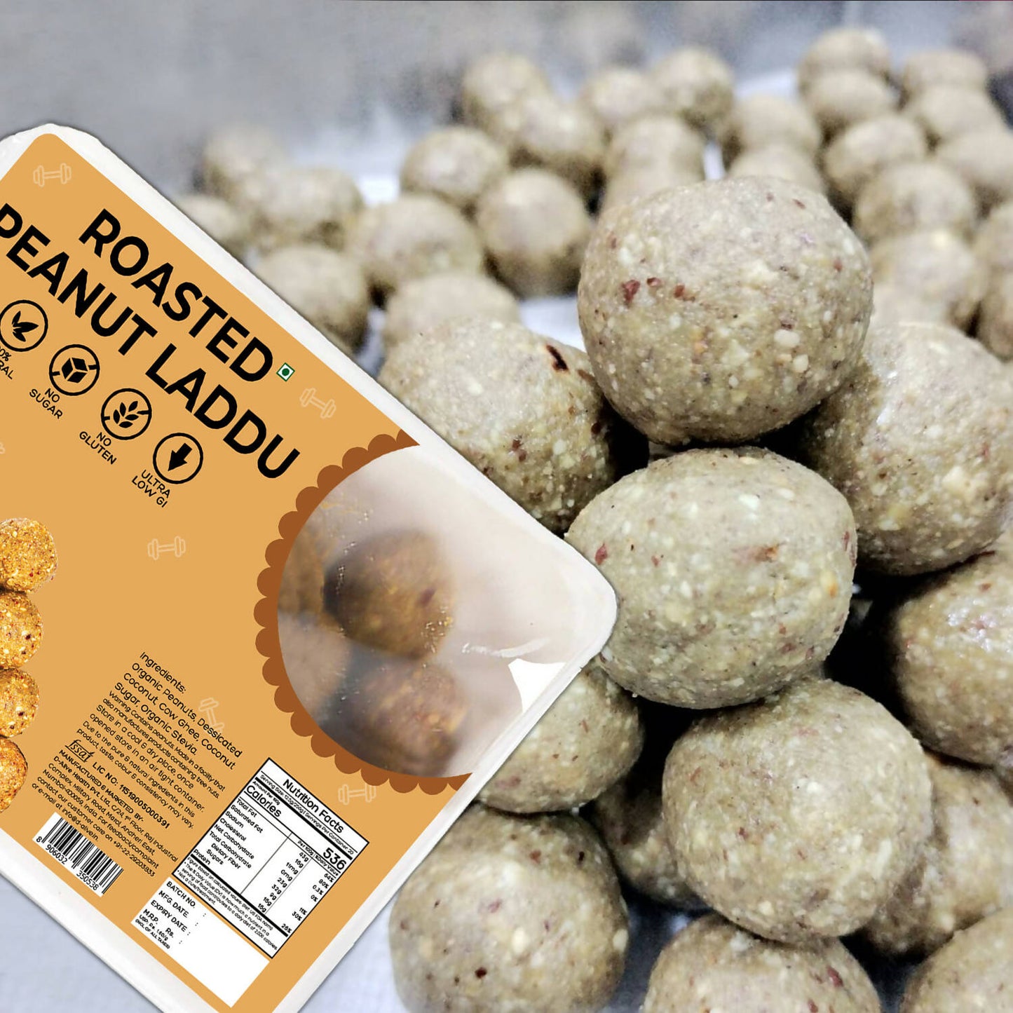 D-Alive Roasted Peanut Laddu - Drmedicart