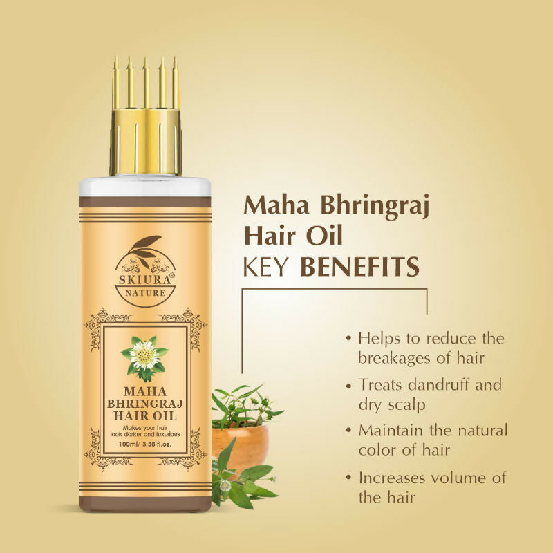 Skiura Nature Maha Bhringraj Hair Oil