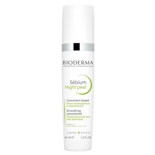 Buy Bioderma Sebium Night Peel Smoothing Concentrate Cream from DrMediCart, Ship from India to USA