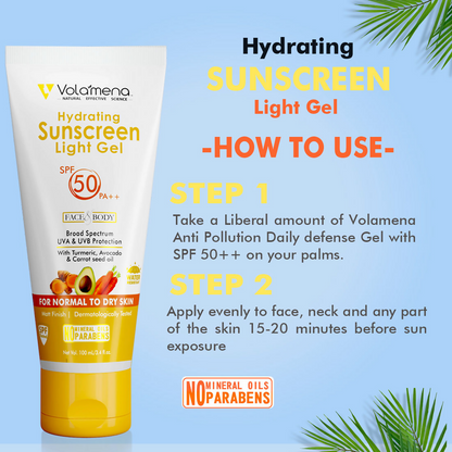 Volamena Sunscreen Gel SPF 50++