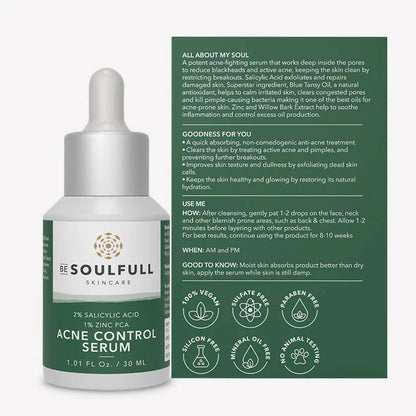 Be Soulfull Acne Control Serum