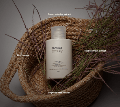 Awear Beauty Glass Skin Superfood Enzyme Cleanser