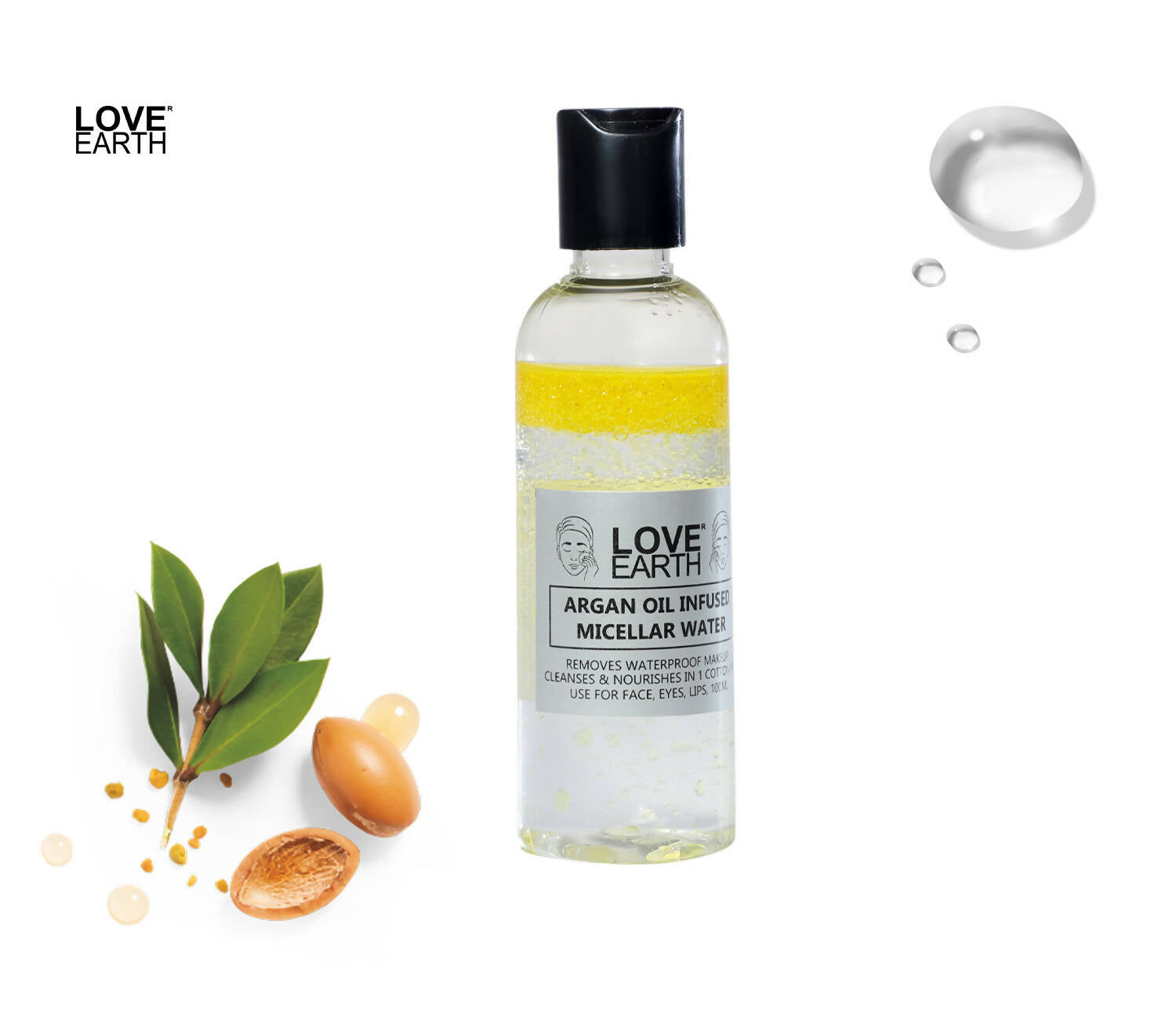 Love Earth Argan Oil Infused Micellar Water
