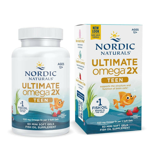 Nordic Naturals Ultimate Omega 2X Teen Softgels