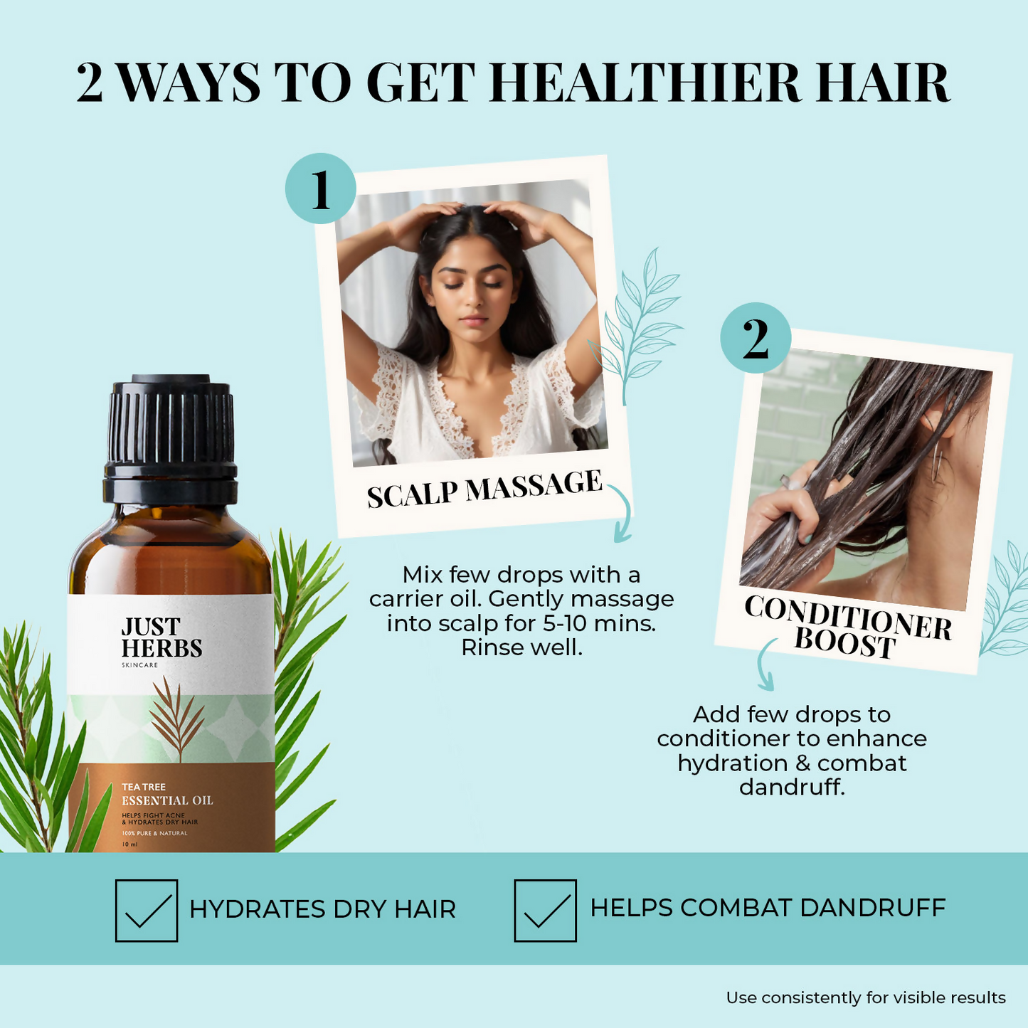 Just Herbs Tea Tree Essential Oil