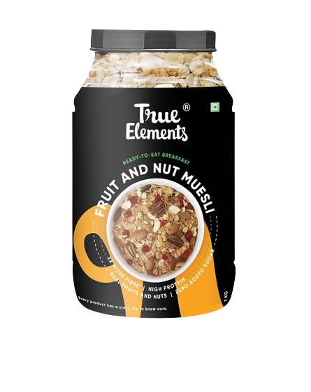 Buy True Elements Fruit And Nut Muesli - Protein Rich from DrMediCart, Ship from India to USA