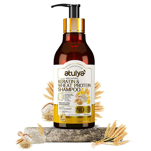 Buy Atulya Keratin & Wheat Protein Shampoo from DrMediCart, Ship from India to USA