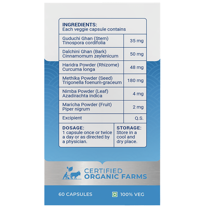 Nisarga Herbs Regu-G Veggie Capsules