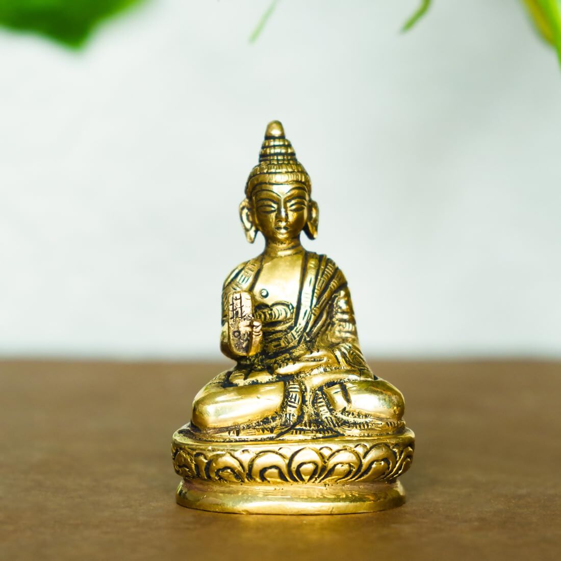 Buy Ekhasa Pure Brass Gautam Buddha Statue