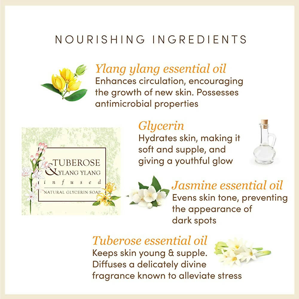 The Earth Reserve Tuberose & Ylang Ylang Infused Soap
