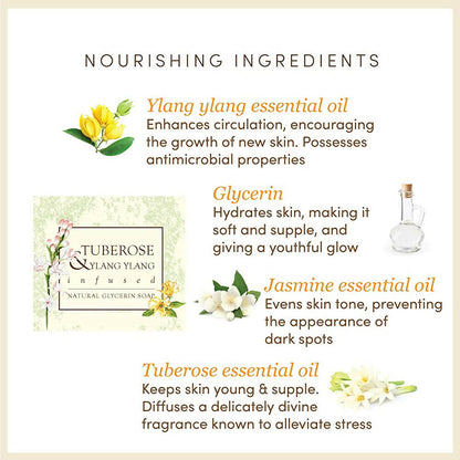 The Earth Reserve Tuberose & Ylang Ylang Infused Soap