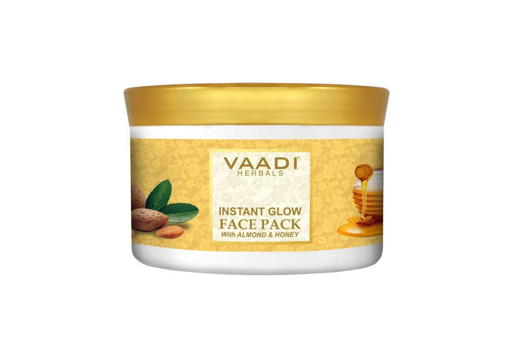Vaadi Herbals Instaglow Almond And Honey Face Pack - Drmedicart