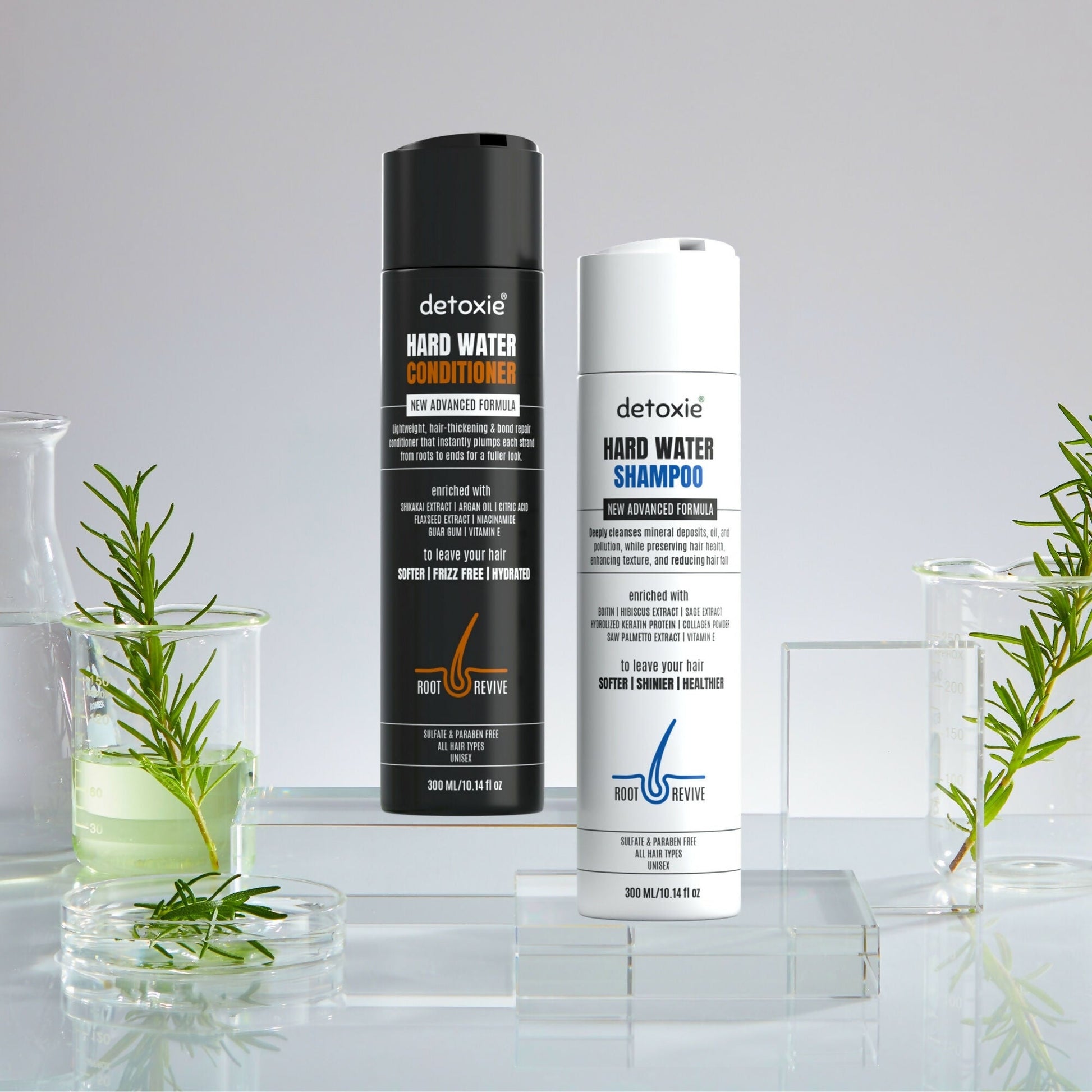 Detoxie Shampoo & Conditioner Combo - Hard Water Repair