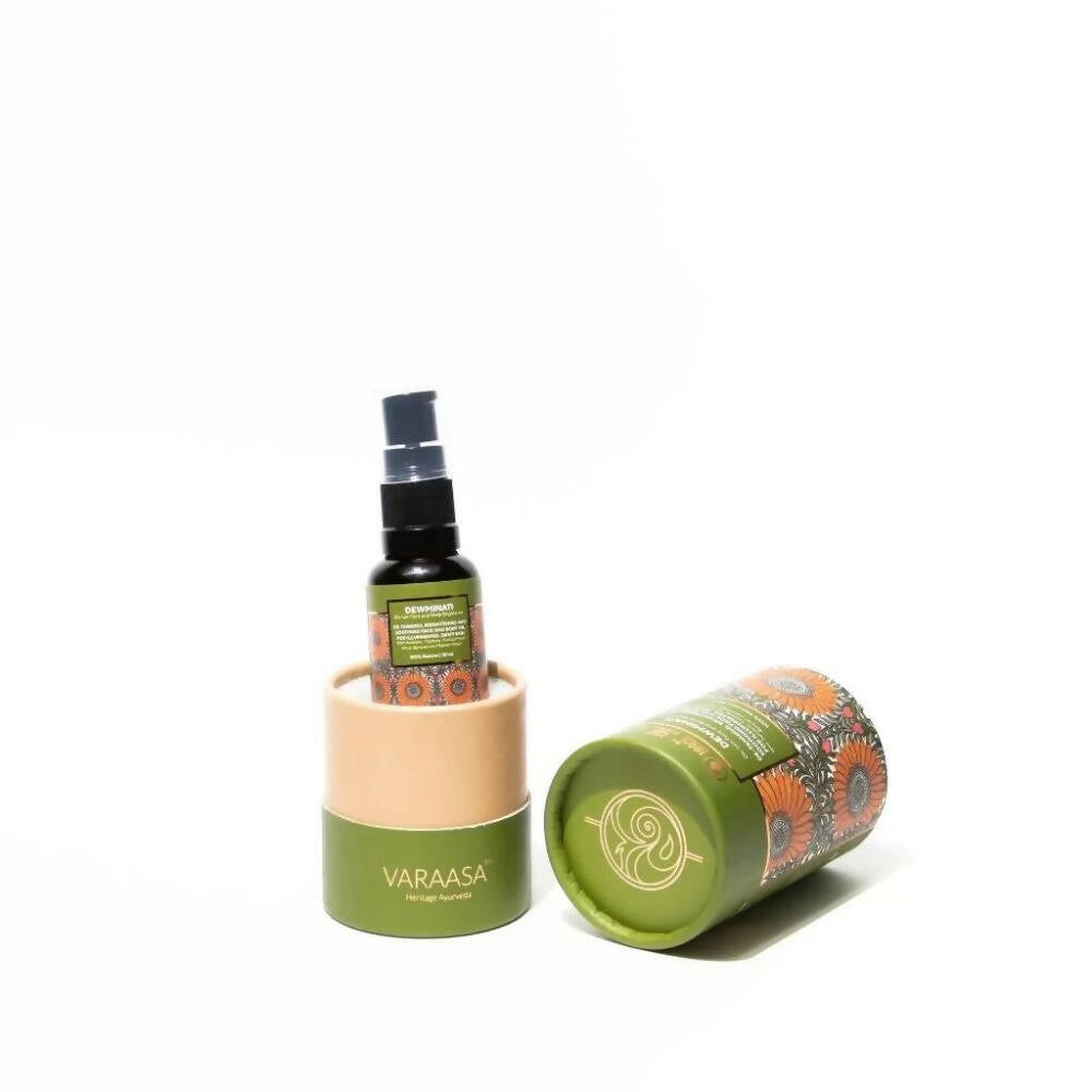 Varaasa Dewminati De-tanning & Brightening Face & Body Oil - DrMediCart