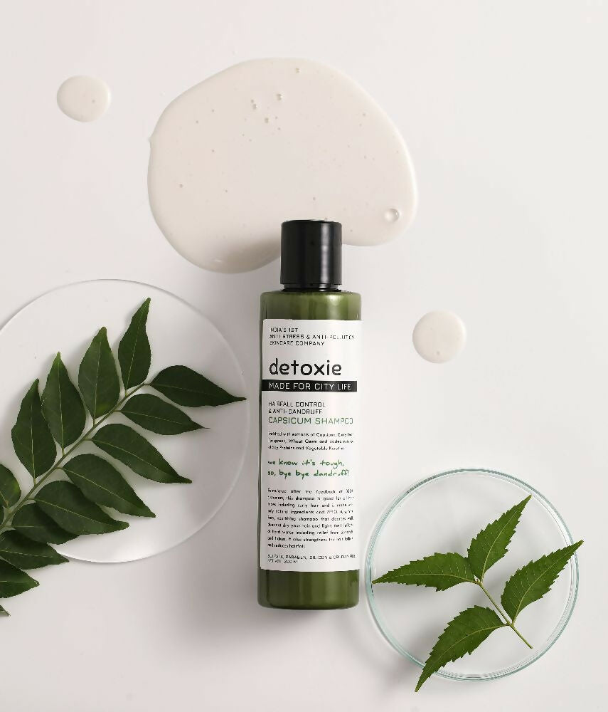 Detoxie Anti-Dandruff & Flake Relief Capsicum Shampoo