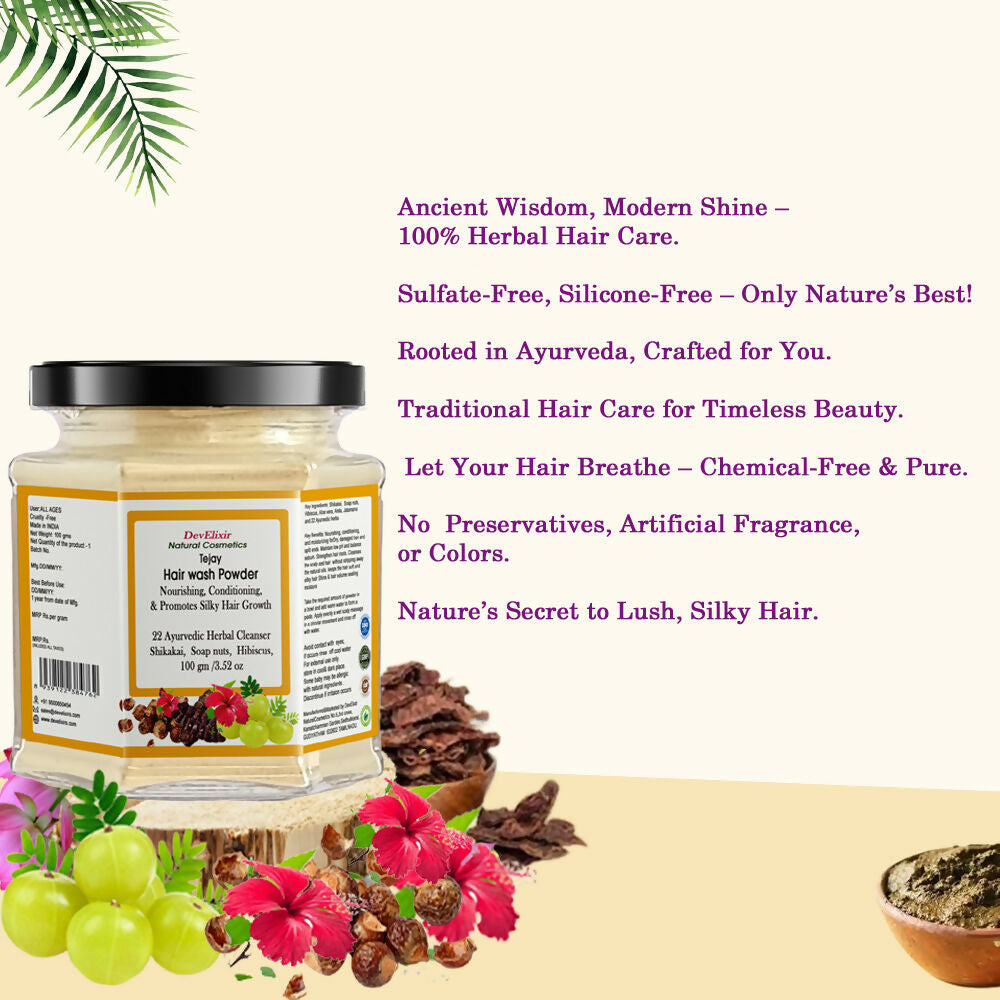 DevElixir Shikakai Hair Wash Powder