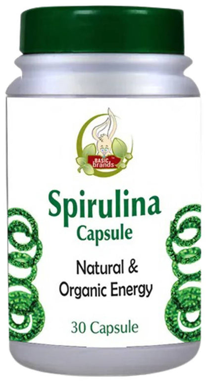 Buy Basic Ayurveda Spirulina Capsule from DrMediCart, Ship from India to USA