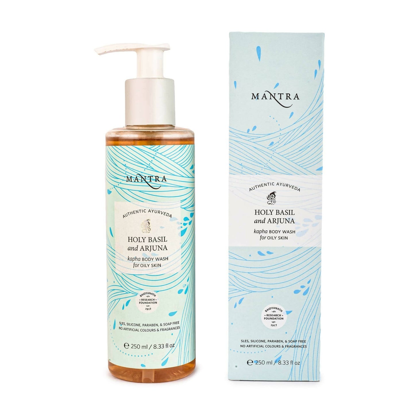 Buy Mantra Herbal Holy Basil and Arjuna Kapha Body Wash For Oily Skin from DrMediCart, Ship from India to USA