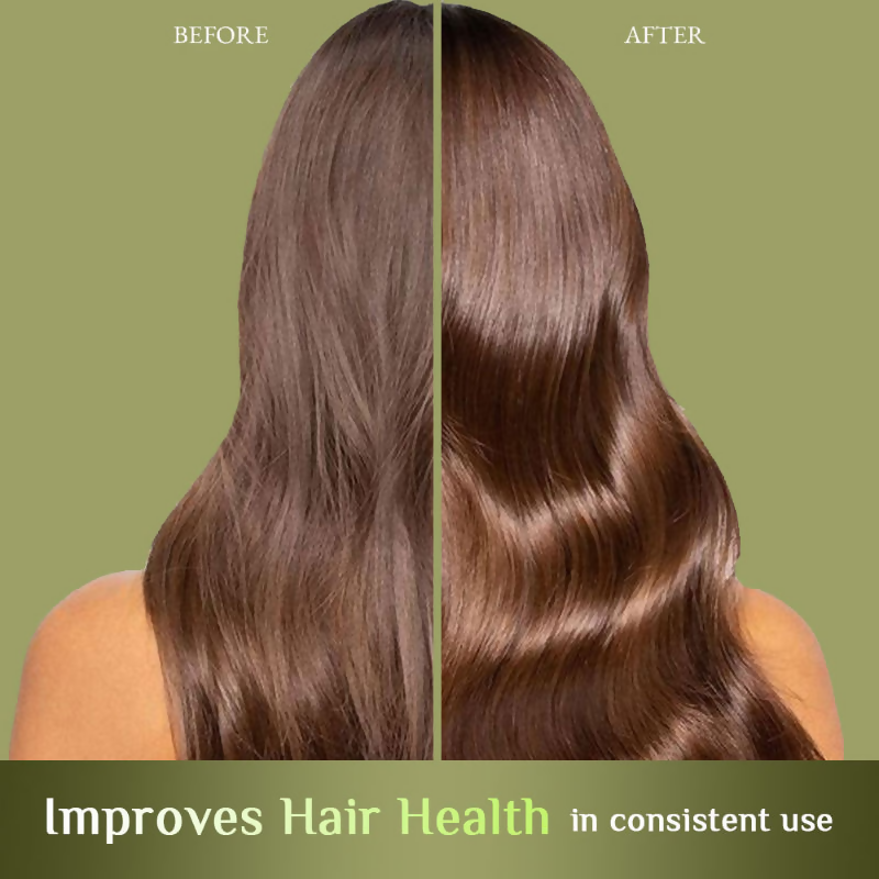 Richfeel Brahmi Hair Pack - Controls Hair Fall, Repairs Damage, Split Ends & Deeply Conditions