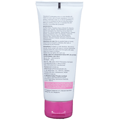 Dewderm Moisturising Lotion with Vitamin E, Aloe Vera & Jojoba Oil