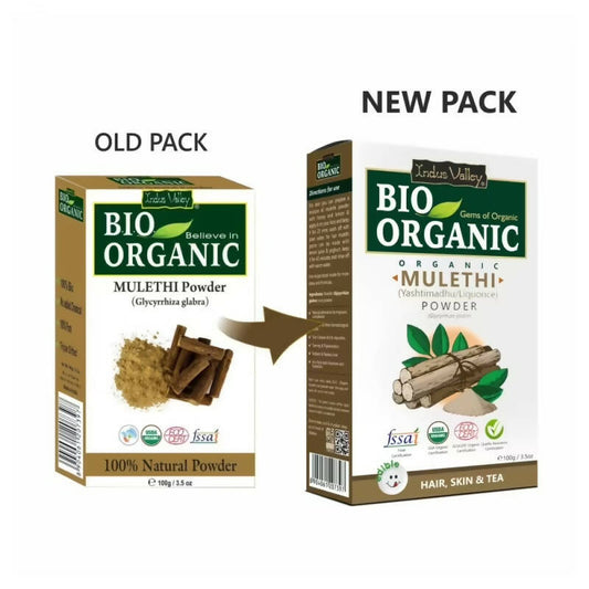 Buy Indus Valley Bio Organic 100% Natural Mulethi Powder from DrMediCart, Ship from India to USA