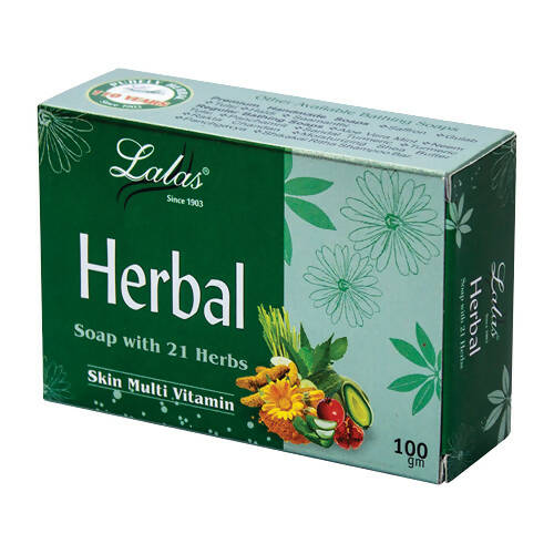 Buy Lalas Herbal Soap With 21 Herbs from DrMediCart, Ship from India to USA