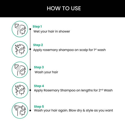ThriveCo Hair Vitalizing Rosemary Shampoo - Drmedicart